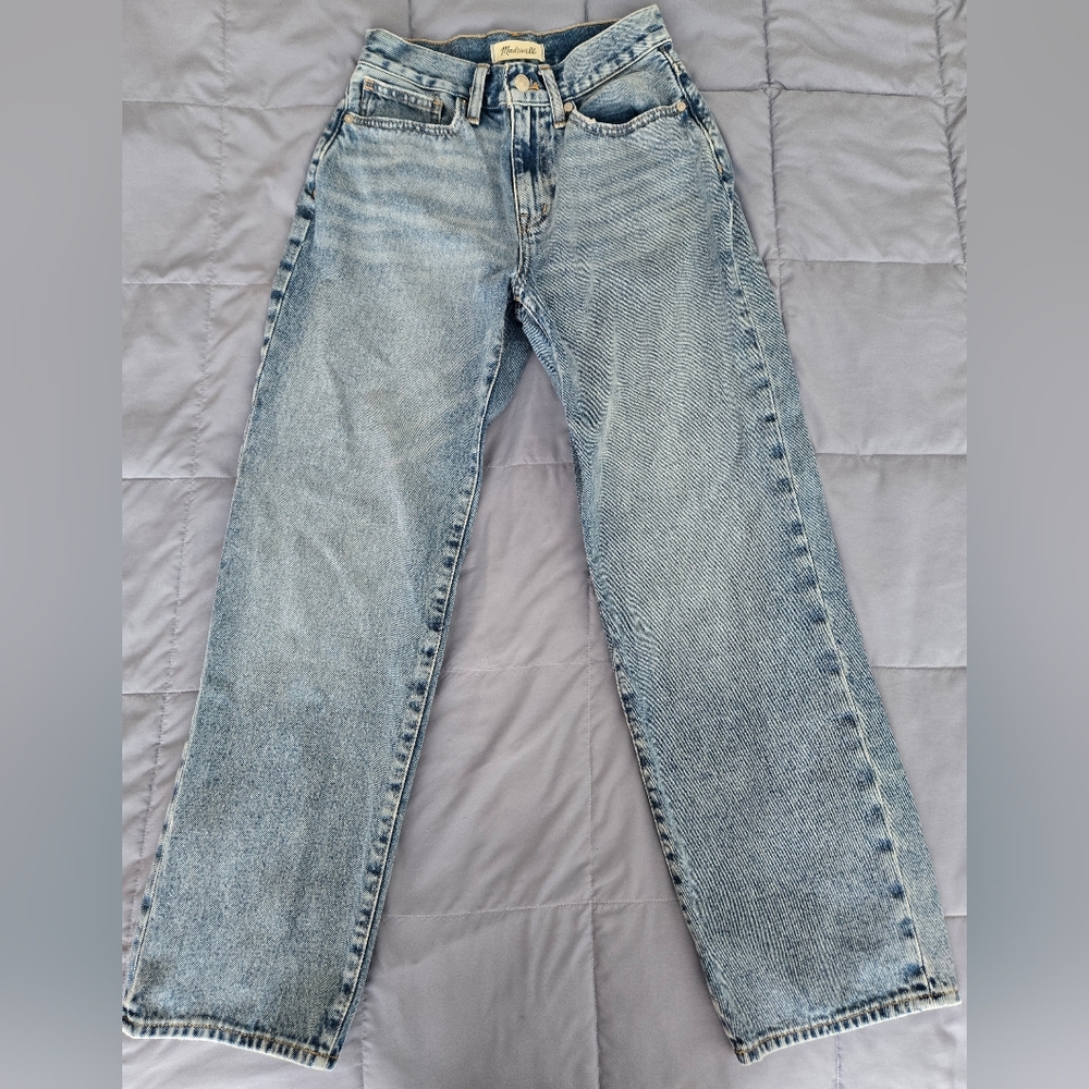 Madewell Baggy Straight Jean Size 25P